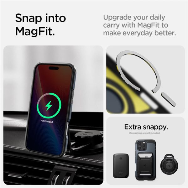 Θήκη Spigen Tough Armor AI (MagFit) Metal Slate-Apple iPhone 16 Pro (ACS08147) - Image 17