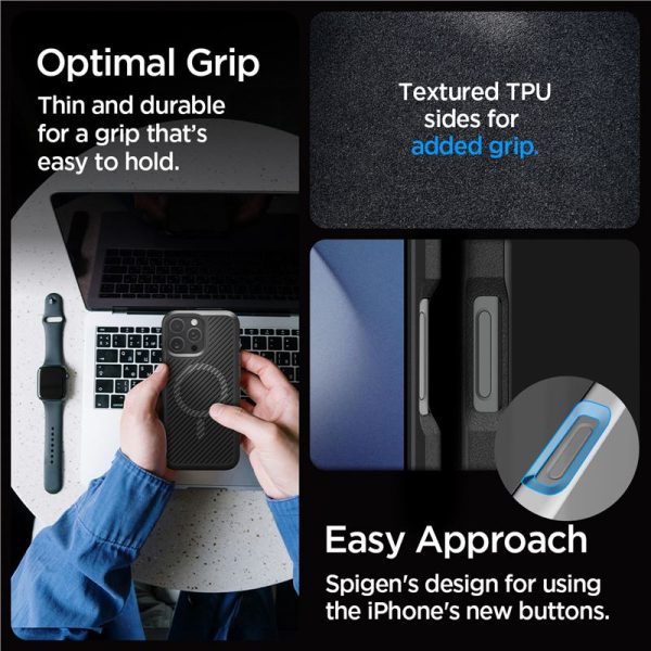 Θήκη Spigen Core Armor (MagFit) Black-Apple iPhone 16 Pro (ACS08158) - Image 23