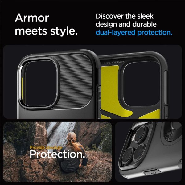 Θήκη Spigen Slim Armor (MagFit) Black-Apple iPhone 16 Pro (ACS08164) - Image 26