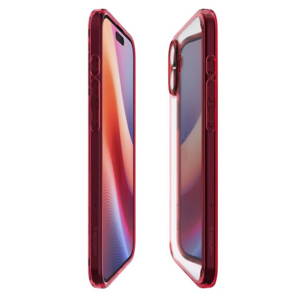 Θήκη Spigen Ultra Hybrid Red Crystal-Apple iPhone 16 (ACS08203) - Image 20