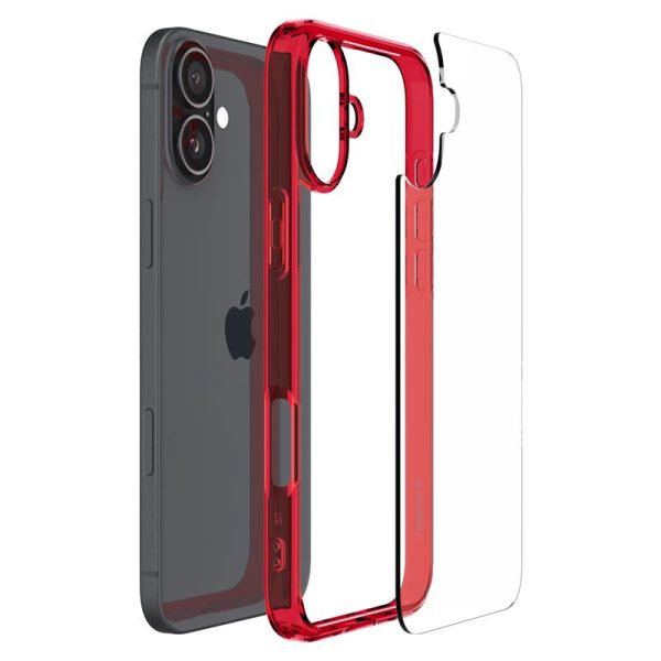 Θήκη Spigen Ultra Hybrid Red Crystal-Apple iPhone 16 (ACS08203) - Image 21