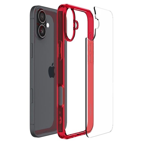 Θήκη Spigen Ultra Hybrid Red Crystal-Apple iPhone 16 (ACS08203) - Image 24