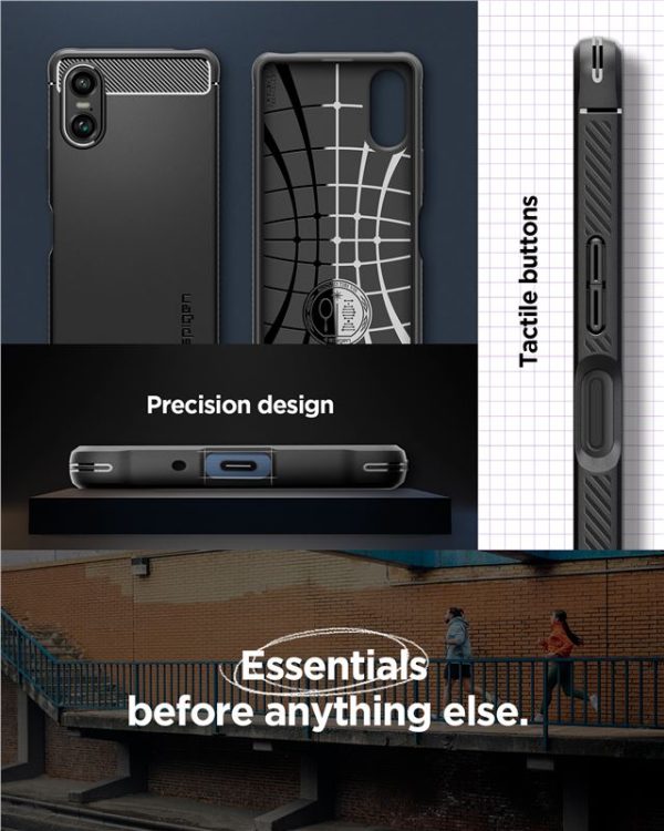 SPIGEN RUGGED ARMOR SONY XPERIA 10 VI MATTE BLACK (ACS08298) - Image 8