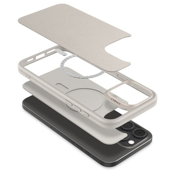 Θήκη Cyrill by Spigen Kajuk Mag Cream-Apple iPhone 16 Pro Max (ACS08396) - Image 20