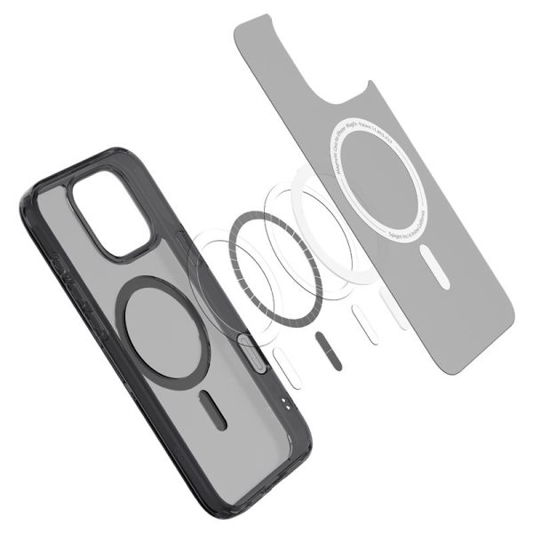 Θήκη Spigen Ultra Hybrid T (MagFit + Camera Control) Frost Black-Apple iPhone 16 Pro (ACS08514) - Image 23