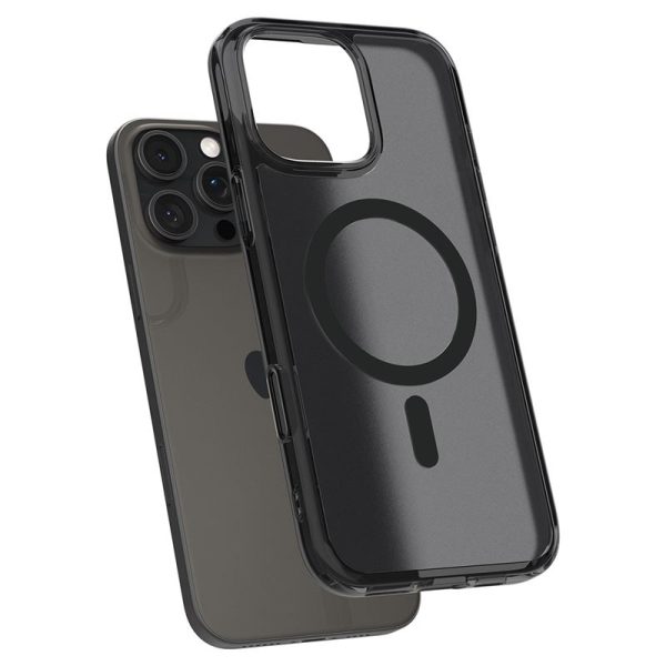 Θήκη Spigen Ultra Hybrid T (MagFit + Camera Control) Frost Black-Apple iPhone 16 Pro (ACS08514) - Image 25