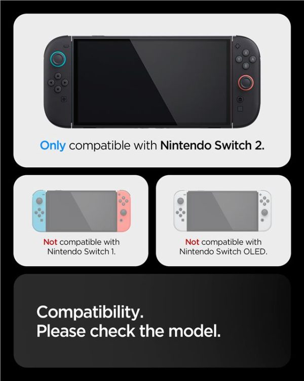 Spigen Dual Grip black - Nintendo Switch 2 (ACS09310) - Image 10