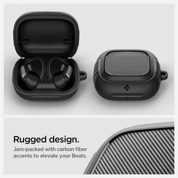 Spigen Rugged Armor matte black - Apple Powerbeats Pro 2 (ACS09441) - Image 6