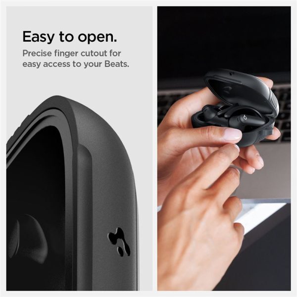 Spigen Rugged Armor matte black - Apple Powerbeats Pro 2 (ACS09441) - Image 9