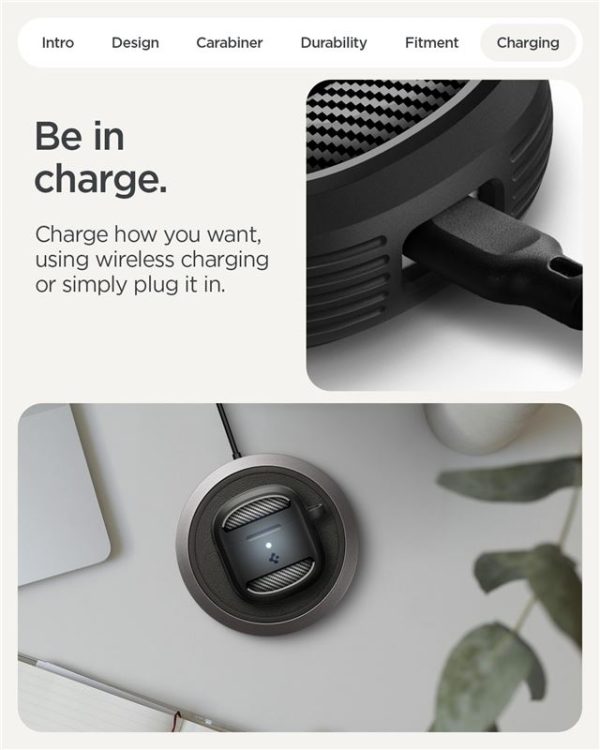 Spigen Rugged Armor matte black - Google Pixel Buds 2a (ACS09480) - Image 9