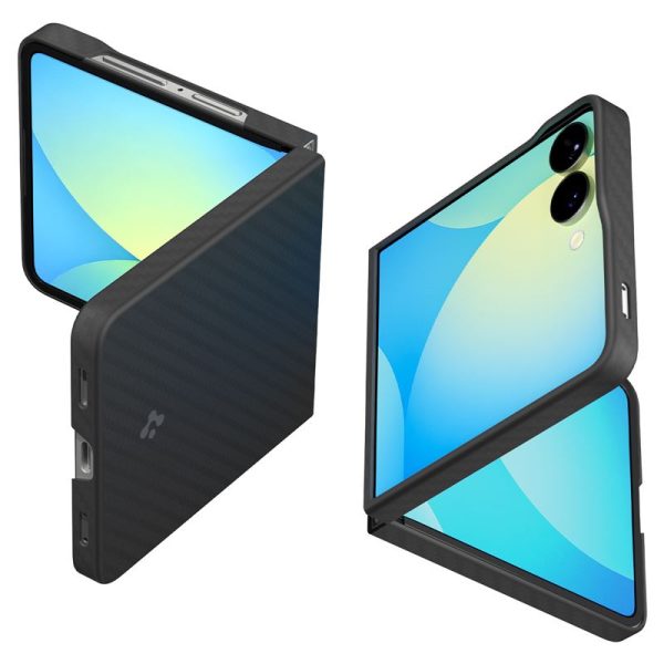 SPIGEN AIRSKIN ARAMID GALAXY Z FLIP 7 BLACK (ACS09564) - Image 22