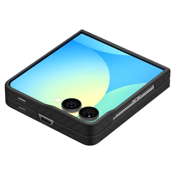 SPIGEN AIRSKIN ARAMID GALAXY Z FLIP 7 BLACK (ACS09564) - Image 30