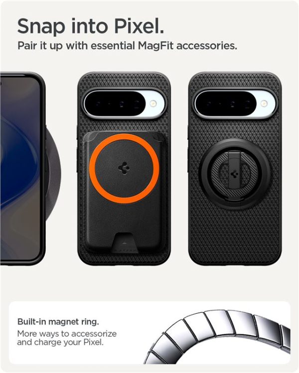 Spigen Liquid Air MagSafe matte black - Google Pixel 10 Pro/10 (ACS09695) - Image 7