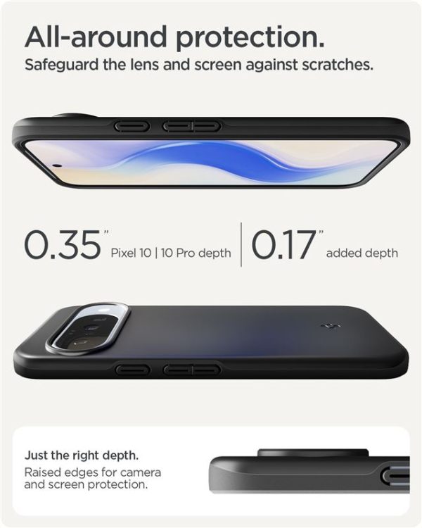 Spigen Thin Fit MagSafe black - Google Pixel 10 Pro/10 (ACS09699) - Image 8