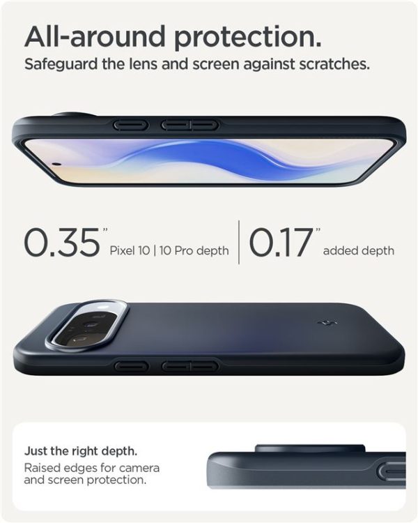 Spigen Thin Fit MagSafe metal slate - Google Pixel 10 Pro/10 (ACS09700) - Image 8