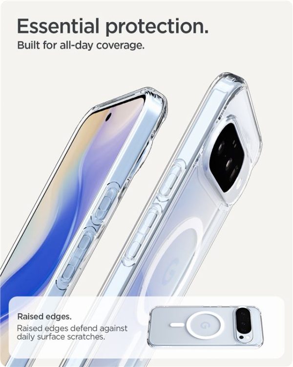 Spigen Ultra Hybrid MagSafe Clear White - Google Pixel 10/10 Pro (ACS09702) - Image 21