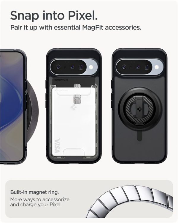 Spigen Ultra Hybrid MagSafe frost black - Google Pixel 10 Pro/10 (ACS09703) - Image 9