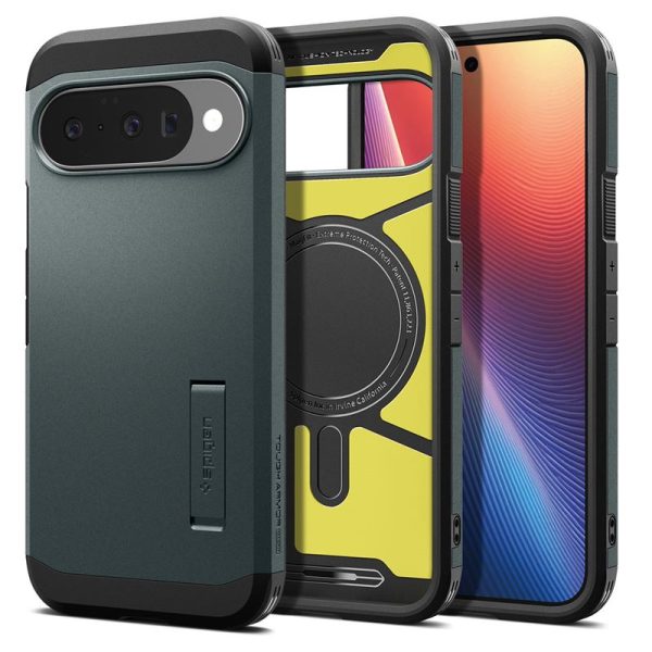 Spigen Tough Armor MagSafe abyss green - Google Pixel 10 Pro/10 (ACS09707) - Image 9