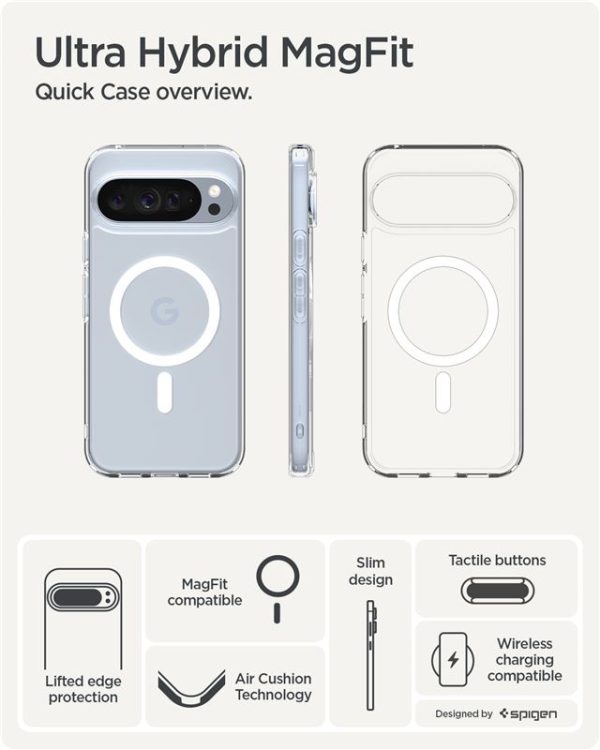 Spigen Ultra Hybrid MagSafe clear white - Google Pixel 10 Pro XL (ACS09725) - Image 4