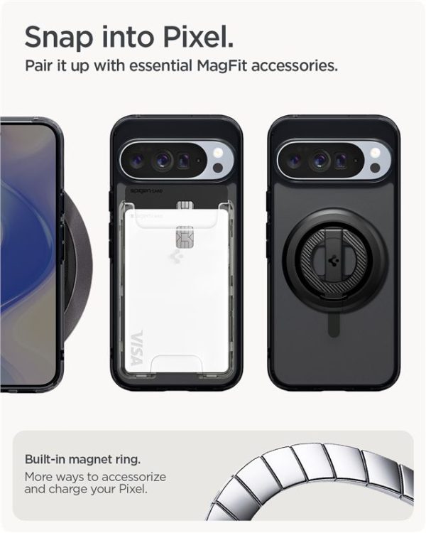 Spigen Ultra Hybrid MagSafe frost black - Google Pixel 10 Pro XL (ACS09726) - Image 9