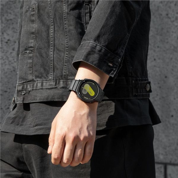 Spigen Rugged Armor Pro Matte Black-Samsung Galaxy Watch 8 40mm (ACS10005) - Image 13