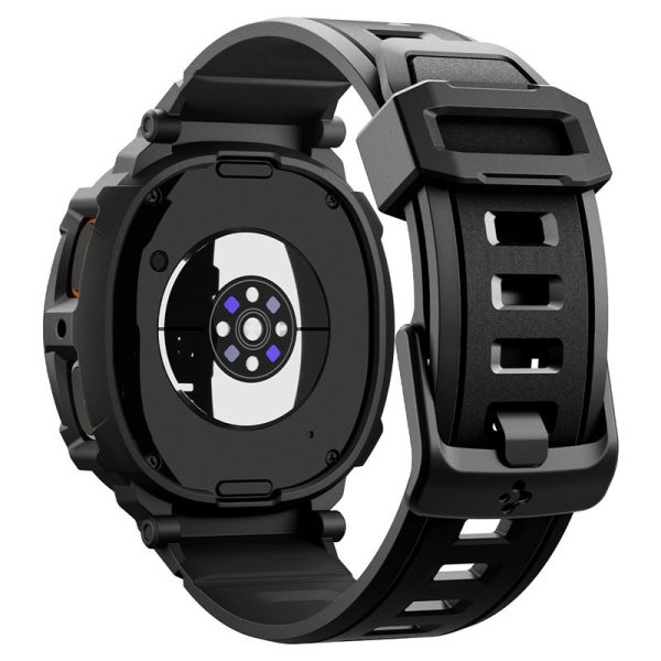 Spigen Rugged Armor Pro Matte Black-Samsung Galaxy Watch 8 40mm (ACS10005) - Image 16