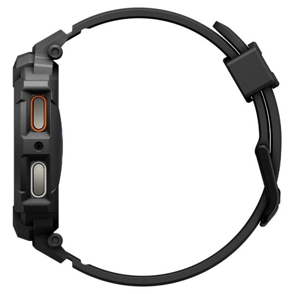 Spigen Rugged Armor Pro Matte Black-Samsung Galaxy Watch 8 40mm (ACS10005) - Image 17