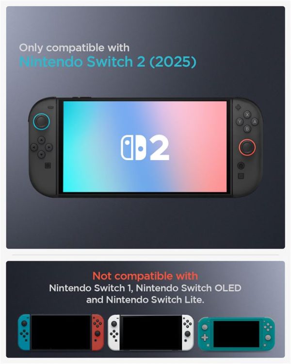 Spigen Nano Pop Blueberry Navy-Nintendo Switch 2 (ACS10205) - Image 8
