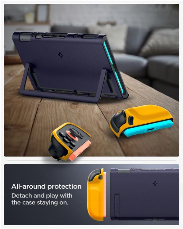 Spigen Nano Pop Blueberry Navy-Nintendo Switch 2 (ACS10205) - Image 10