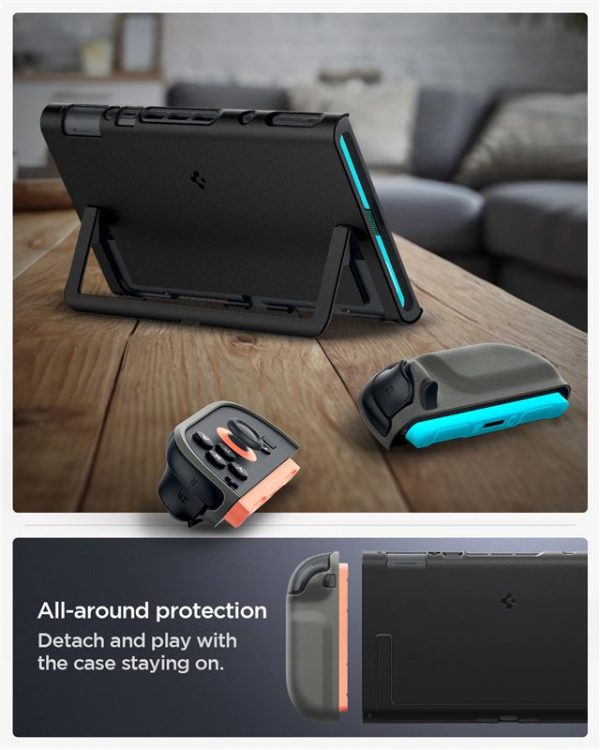 Spigen Nano Pop Black Sesame-Nintendo Switch 2 (ACS10206) - Image 10