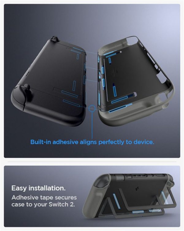 Spigen Nano Pop Black Sesame-Nintendo Switch 2 (ACS10206) - Image 18