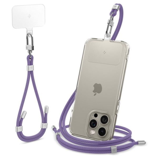 SPIGEN UNIVERSAL STRAP SET CROSSBODY & WRIST DEEP PURPLE (AFA08363) - Image 19
