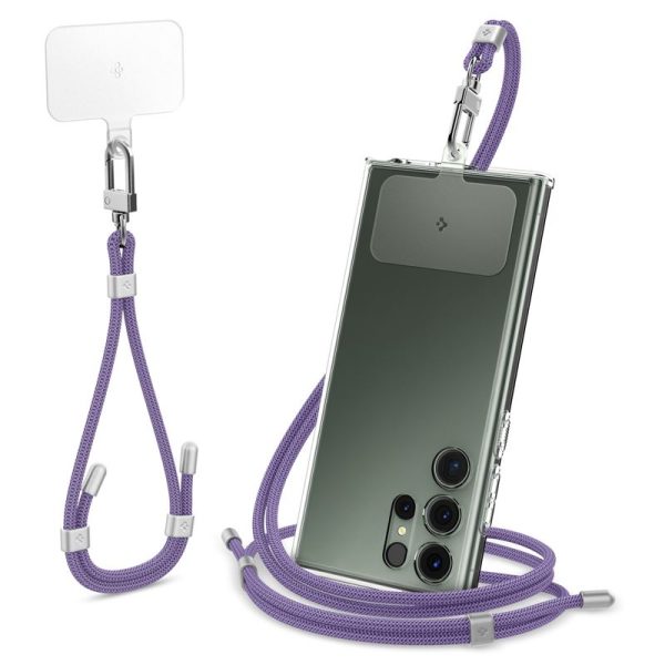 SPIGEN UNIVERSAL STRAP SET CROSSBODY & WRIST DEEP PURPLE (AFA08363) - Image 20