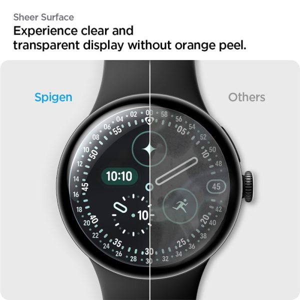 Spigen EliteShield EZ Fit 2 Pack - Google Pixel Watch 4/3 (41mm) (AFL08524) - Image 3