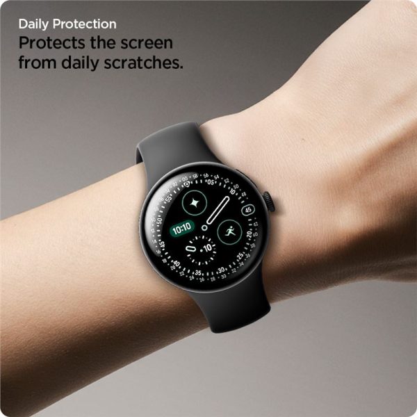 Spigen EliteShield EZ Fit 2 Pack - Google Pixel Watch 4/3 (41mm) (AFL08524) - Image 4