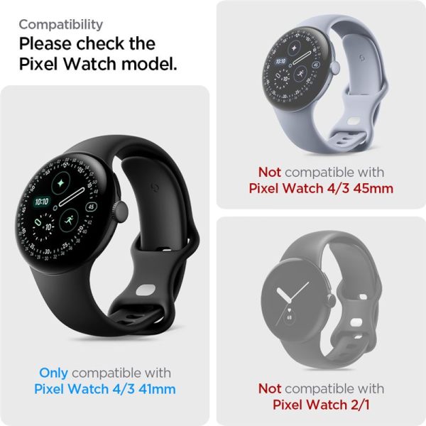 Spigen EliteShield EZ Fit 2 Pack - Google Pixel Watch 4/3 (41mm) (AFL08524) - Image 10
