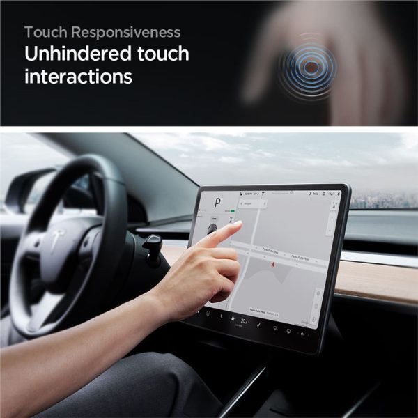 SPIGEN GLAS.TR EZ FIT TESLA MODEL Y / 3 (AGL01086) - Image 15