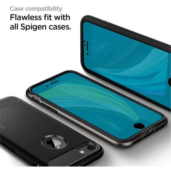 Spigen Full Cover Align Master GLAS.TR Black - Apple iPhone 7 / 8 / SE 2020 / SE 2022 (AGL01294) - Image 14