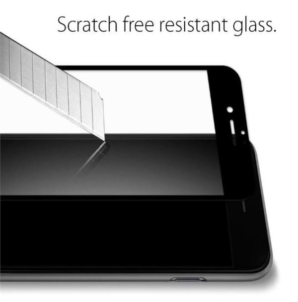 Spigen Full Cover Tempered Glass Black for Apple iPhone 7 / 8 / SE 2020 / SE 2022 - 2PCS (AGL01315) - Image 11