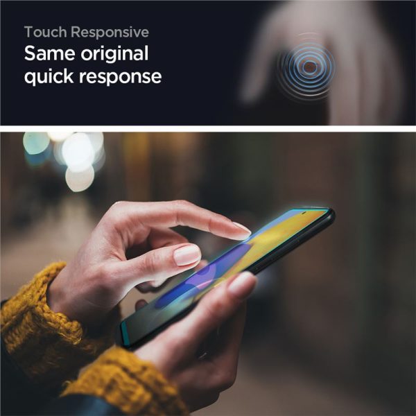 Spigen Align Master GLAS.TR Slim Black - Samsung Galaxy A52 / A52s (AGL02821) - Image 6