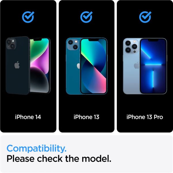 Spigen Full Cover Align Master GLAS.TR Black-Apple iPhone 16e/14/13/13 Pro (AGL03725) - Image 19