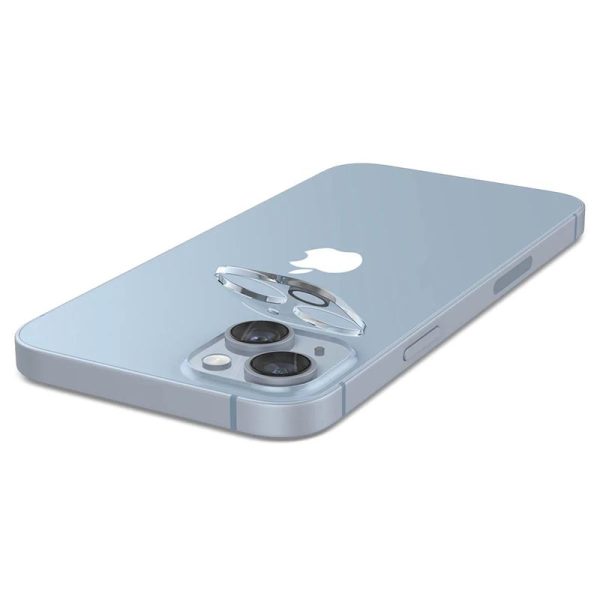 Spigen Camera Lens Protector Optik GLAS.tR 2PCS Clear-Apple iPhone 14/14 Plus (AGL05229) - Image 21