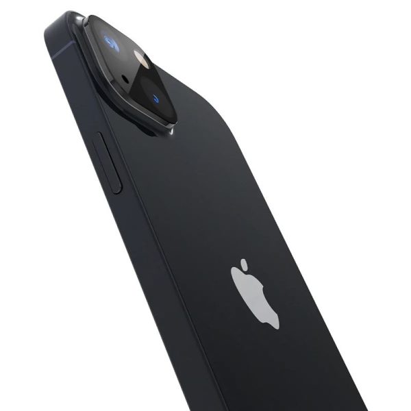 Spigen Camera Lens Protector Optik GLAS.tR 2PCS Black-Apple iPhone 14/14 Plus (AGL05274) - Image 25