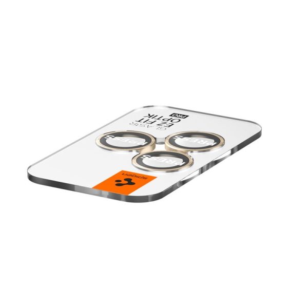 Spigen Lens Protector Glas.tR EZ FIT Optik Pro 2PCS Gold-Apple iPhone 14 Pro/14 Pro Max (AGL05598) - Image 12