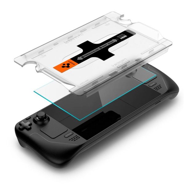SPIGEN GLAS.TR EZ FIT STEAM DECK / OLED CLEAR (AGL05600) - Image 9