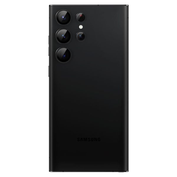 Spigen Lens Protector EZ Fit GLAS.tR Optik Pro 2PCS Black-Samsung Galaxy S23 Ultra (AGL05950) - Image 24