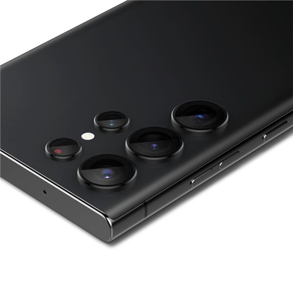 Spigen Lens Protector EZ Fit GLAS.tR Optik Pro 2PCS Black-Samsung Galaxy S23 Ultra (AGL05950) - Image 26
