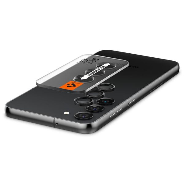 Spigen Lens Protector EZ Fit GLAS.tR Optik Pro 2PCS Black-Samsung Galaxy S23/S23+ Plus (AGL05962) - Image 31