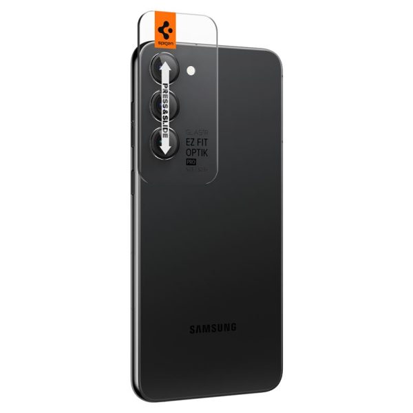 Spigen Lens Protector EZ Fit GLAS.tR Optik Pro 2PCS Black-Samsung Galaxy S23/S23+ Plus (AGL05962) - Image 32