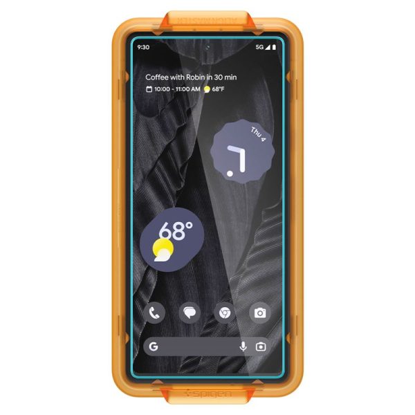 Spigen AlignMaster GLAS.tR Slim 2PCS Clear-Google Pixel 7a (AGL05968) - Image 20